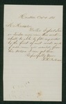 1861-10-04 B.H. Putnam informs General Hodsdon that he has recruited more men by B. H. Putnam
