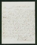 1861-10-04   Joseph Gunnison recommends George K. Hatch for a commission