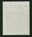 1861-10-07  D.S. Plumly recommends Julius M. Leuzarder for lieutenant