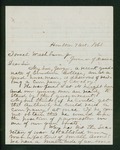 1861-10-07   Shephard Cary requests that his son George be able to raise a company of cavalry recruits