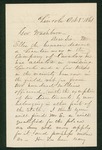 1861-10-08 A.G. Randall recommends Mr. Ellis for a position as lieutenant by A. G. Randall