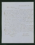 1861-10-08 Louis Cowan informs General Hodsdon he has recruited a cavalry company by Louis O. Cowan
