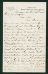 1861-10-14 T.H. Dinsmore inquires about clothing and shoes for recruits by T. H. Dinsmore