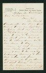 1861-10-22  T.H. Dinsmore informs Governor Washburn about recruits