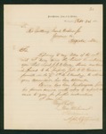 1861-10-24 Assistant Adjutant General corrects the name of John C.C. Bowen on commissions by John C.C. Bowen