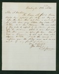 1861-10-26  Brigadier General C.D. Jameson informs Governor Washburn that Lt. J.C.C. Bowen's delay was due to a mix up in orders