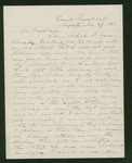 1861-11-27 J.W. Bartlett requests a commission by J. W. Bartlett