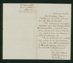 1861-11-30 G.P. Sewall and others ask clemency for Hannah Estes, mother of deserter Edwin Estes by G. P. Sewall