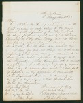 1862-02-24  Quartermaster Patten writes Major Strong regarding the charges against him