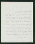 1862-04-08  Pamelia Capen requests aid for her invalid son Charles