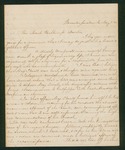1862-05-09  John D. Myrick writes Governor Washburn concerning Major Stowell