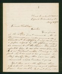1862-05-23  S.H. Allen reports Major Stowell for cowardice