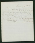 1862-07-05   Captain George M. Brown requests to draw 2 months pay