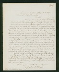 1862-08-18  John A. Hayes writes Governor Washburn about his effort to arrest deserter Joseph F. Hutchings