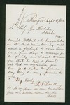 1862-09-06   B.F. Bradbury recommends Dwight McNeil for a furlough