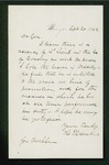 1862-09-20   Hannibal Hamlin recommends Horace Cole for 2nd Lieutenant