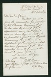 1862-10-15   Captain B.F. Tucker of Company B recommends M. Bowman for promotion