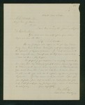1862-12-04  Captain George Prince writes regarding his furlough