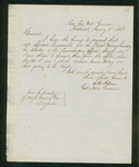 1863-01-05 Colonel Samuel H. Allen requests that all official documents be directed to the commanding officer by Samuel Henderson Allen