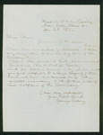 1863-01-06  George Cary resigns due to ill health and recommends Lieutenant Charles Ford for Captain