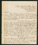 1863-01-06 C.S. Douty recommends Charles W. Ford as Captain of Company K by C. S. Douty