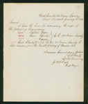 1863-01-12  Lieutenant Douty receives commissions for Hunton, Lovejoy, Ford, and Virgin