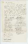 Undated (circa 1864) - James Littlefield and others recommend promotion of Captain C.V. Crossman to Major