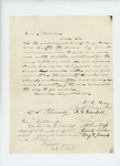 1862-08-06 William R. Hersey and others recommend W.A. Huntress as recruiting officer by William R. Hersey