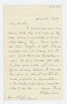 1862-12-23 Hannibal Hamlin recommends Captain Lorenzo Hinckley for promotion to the artillery unit by Hannibal Hamlin