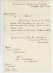 1863-02-18 Special Order 9 regarding honorable discharge of Captain William C. Clark, Company A by War Department