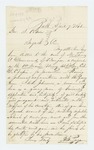 1863-04-07 Mr. A. Page recommends Thomas Drummond for promotion by A. Page