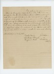 1863-06-30 Benjamin Bean and other selectmen of Montville request the discharge of Oren A. Sidelinger due to illness of wife by Benjamin Bean, Gorham Clough, and Ward Nason