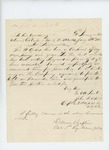 1863-07-24 Captain John Atwell and Colonel Chaplin recommend George Oakes for promotion by Daniel Chaplin and John Atwell