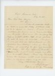 1863-07-31 Captain E. R. Mayo requests a position in a Mounted Battery regiment by E. R. Mayo