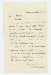 1863-09-15  Hannibal Hamlin recommends Captain Thomas Foster of Hampden for commission