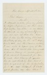 1863-12-06 Charles W. Lunt writes General Hodsdon requesting a change in his duties by Charles W. Lunt