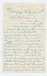 1864-01-25  George E. Potter inquires about state and government bounties