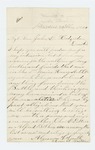1864-05-23 Algernon Smith requests information on his brother and friends, who have not been heard from since the last battle by Algernon Smith