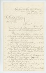 1864-11-02  Colonel Russell B. Shepherd recommends several officers for promotion