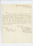 1864-11-05  Albert Lincoln, Assistant Surgeon, requests a promotion