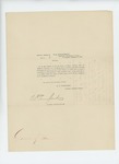 1865-01-03 Special Order 2 honorably discharging Private John W. Hubbard to accept commission as Lieutenant by War Department