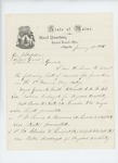 1865-01-16  Colonel Russell B. Shepherd forwards recommendations for promotions