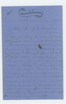 1865-02-06  J.H. Ramsdell of the U.S. Christian Commission requests Adjutant General Hodsdon's aid obtaining a lieutenant position for his son Sergeant Henry A. Ramsdell