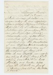 1865-02-16 Captain F.A. Cummings recommends Henry A. Ramsdell for promotion by Frederic A. Cummings