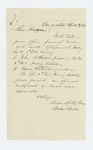 1865-04-27 Baker & Weeks request certification of deaths of James R. Hussey, John H. Haskell, and Moses H. Steward by Baker & Weeks