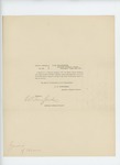 1865-08-26 Special Order 462 discharging Corporal F.A. Barrett from service by War Department