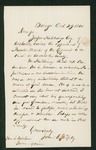 1861-10-29  John E. Godfrey recommends Jasper Hutchings, Esq. as a 