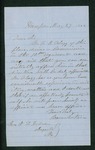 1862-05-27  Warren W. Rice recommends Frank G. Flagg for a commission in the 16th Regiment
