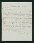 1862-09-11 Henry Crosby inquires about process to organize a company of men by Henry Crosby
