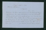 1862-09-08  Isaac Foster recommends William Freese for commission